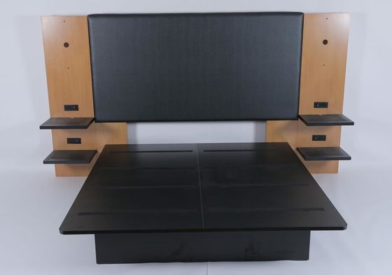 خرید چوبی وینیل پوشیده King Headboard مبلمان اتاق خواب هتل تولید آنلاین