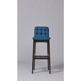 خرید Modern Furniture Dining Room Chairs PU Leather Upholstered With Solid Wood Base تولید آنلاین
