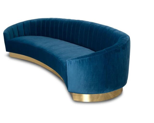 خرید European 224x97x83cm Living Room Couches For Home Furniture تولید آنلاین