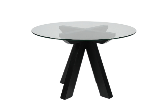 قیمت خوب Modern Glass Coffee Table For Home Living Room Office Decor Clear Color آنلاین
