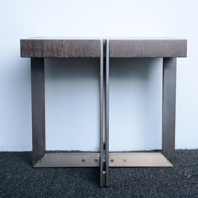 قیمت خوب Rrecycled Wood Furniture Antique Tea Table Natural Color Strong Rustic آنلاین