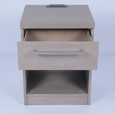 قیمت خوب Custom Night Stand Bedside Table Wood & Marble Material آنلاین