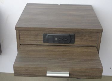 قیمت خوب Wooden Floating Hotel Bedside Tales , Bedroom Night Stands 30% Sheen آنلاین