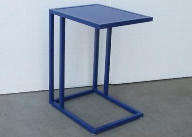 قیمت خوب Simple Style Metal Living Room Coffee Table 1.5'' Wide C Shaped End Table آنلاین