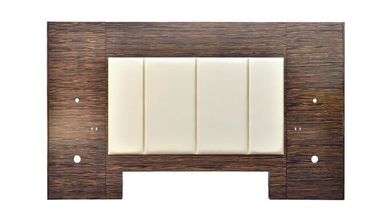 قیمت خوب Twin Bed Hotel Style Headboards 50% Sheen For Bedroom , Natural Color آنلاین