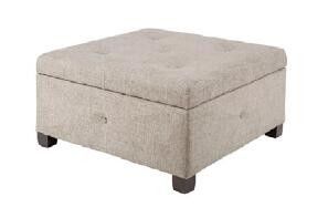 قیمت خوب Square Bedroom Fabric Storage Bench For End Of Bed , Folding Ottoman Bench Seat آنلاین