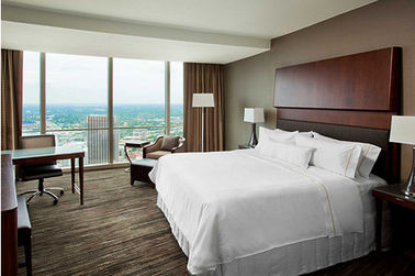 قیمت خوب High End Hotel Style Bedroom Furniture / Guestroom Boutique Hotel Furniture آنلاین