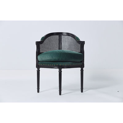 قیمت خوب Elegant Unique Furniture Dining Room Chairs Dark Green Velvet Custom Made آنلاین