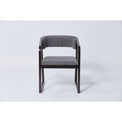 قیمت خوب Clean Grey Fabric Furniture Dining Room Chairs Popular Convenient Concreted Design آنلاین