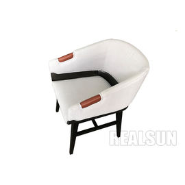 قیمت خوب New modern leather armrest leisure accent arm chairs  Solid wood base customized Leisure Chair relaxing chair for home آنلاین