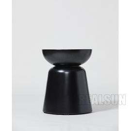 قیمت خوب Modern Shape Marble Stone Coffee Table , Stone Side Table In Black Color For Hotel Living room or Meeting room آنلاین
