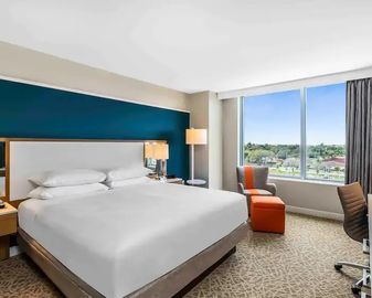 قیمت خوب Hilton Brand Oak Wood Luxury Hotel Bedroom Furniture Modern Design آنلاین