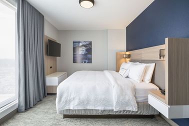 قیمت خوب Wooden Luxury Hotel Bedroom Furniture High Pressure Laminate HPL Casegoods آنلاین