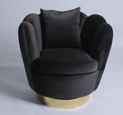 قیمت خوب Modern 76*76*85CM Velvet Fabric Luxury Recliner Armchair آنلاین