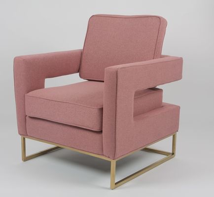 قیمت خوب Pink Modern 0.47cbm Living Room Occasional Chair آنلاین