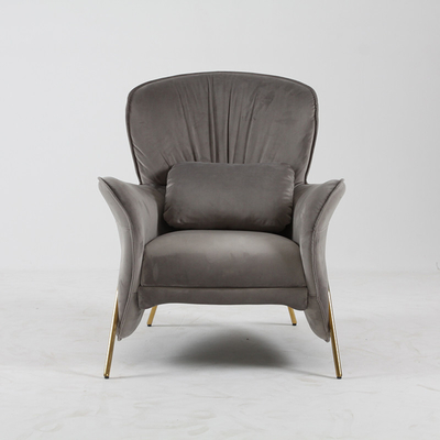 قیمت خوب Stainless Steel Leg Leisure Arm Chair For Living Room Modern آنلاین