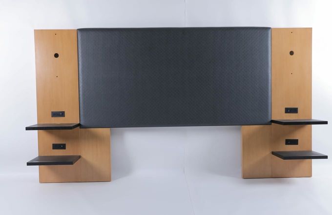 چوبی وینیل پوشیده King Headboard مبلمان اتاق خواب هتل 1